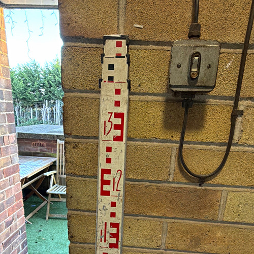 Surveying levelling staff - surveying,