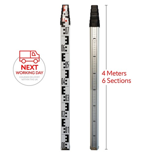 Robust section telescopic - 4m, 6-section