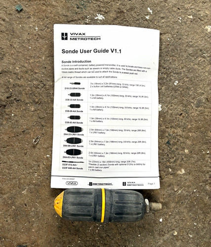Vivax metrotech sonde - metrotech,