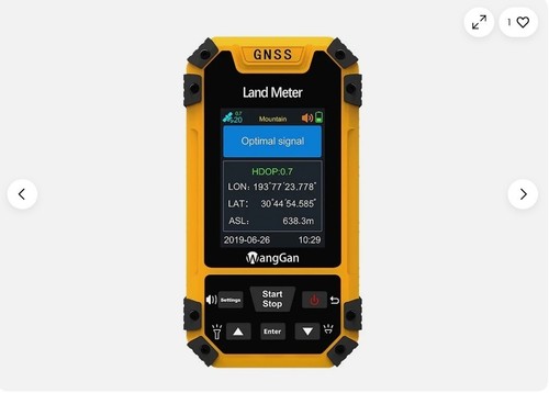 High precision gps land meter - high,